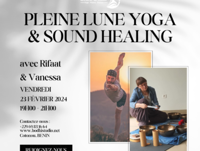 Full moon yoga practice & sound healing
