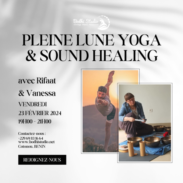 Full moon yoga practice & sound healing